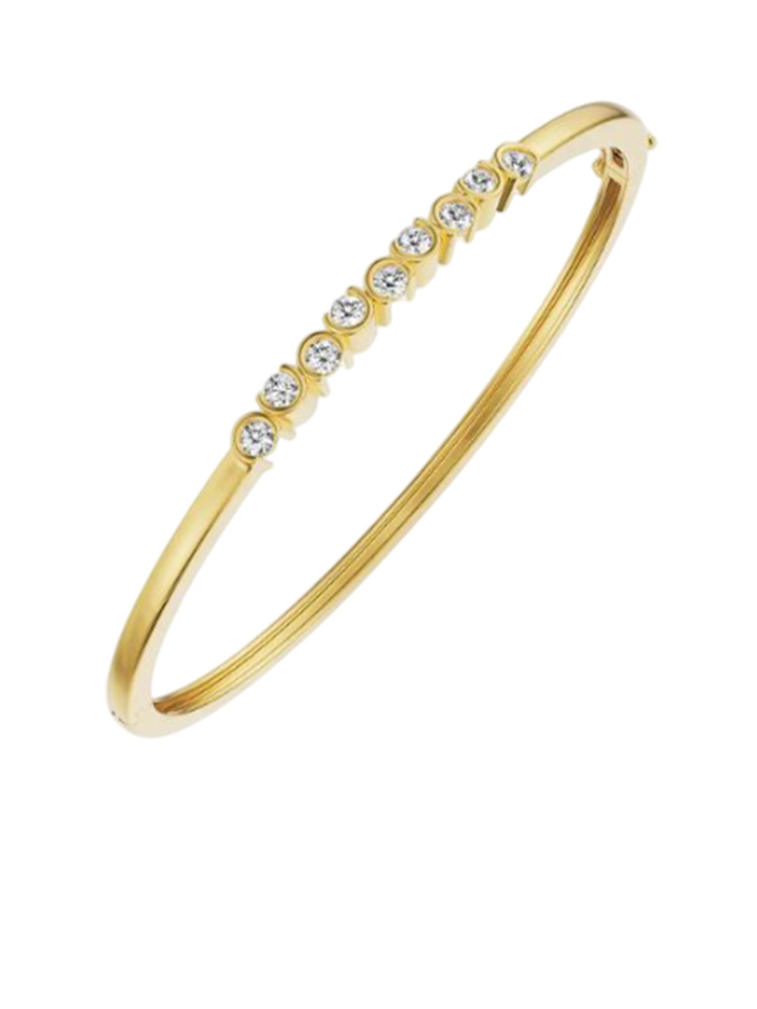 Emori Sloane Dainty Round Lab Diamond in 14KT Gold Bracelet