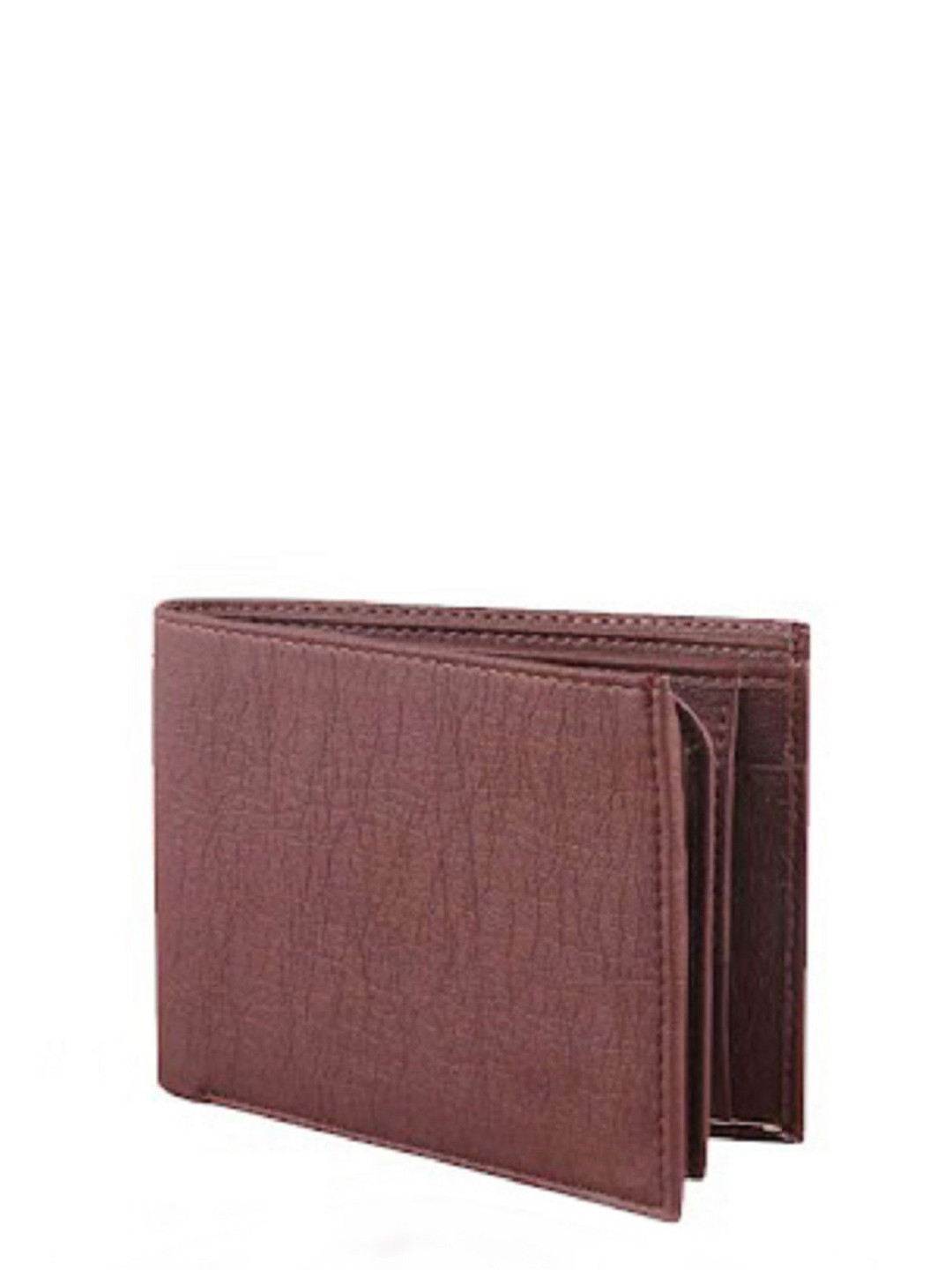 TEMIER Men Leather Two Fold Wallet