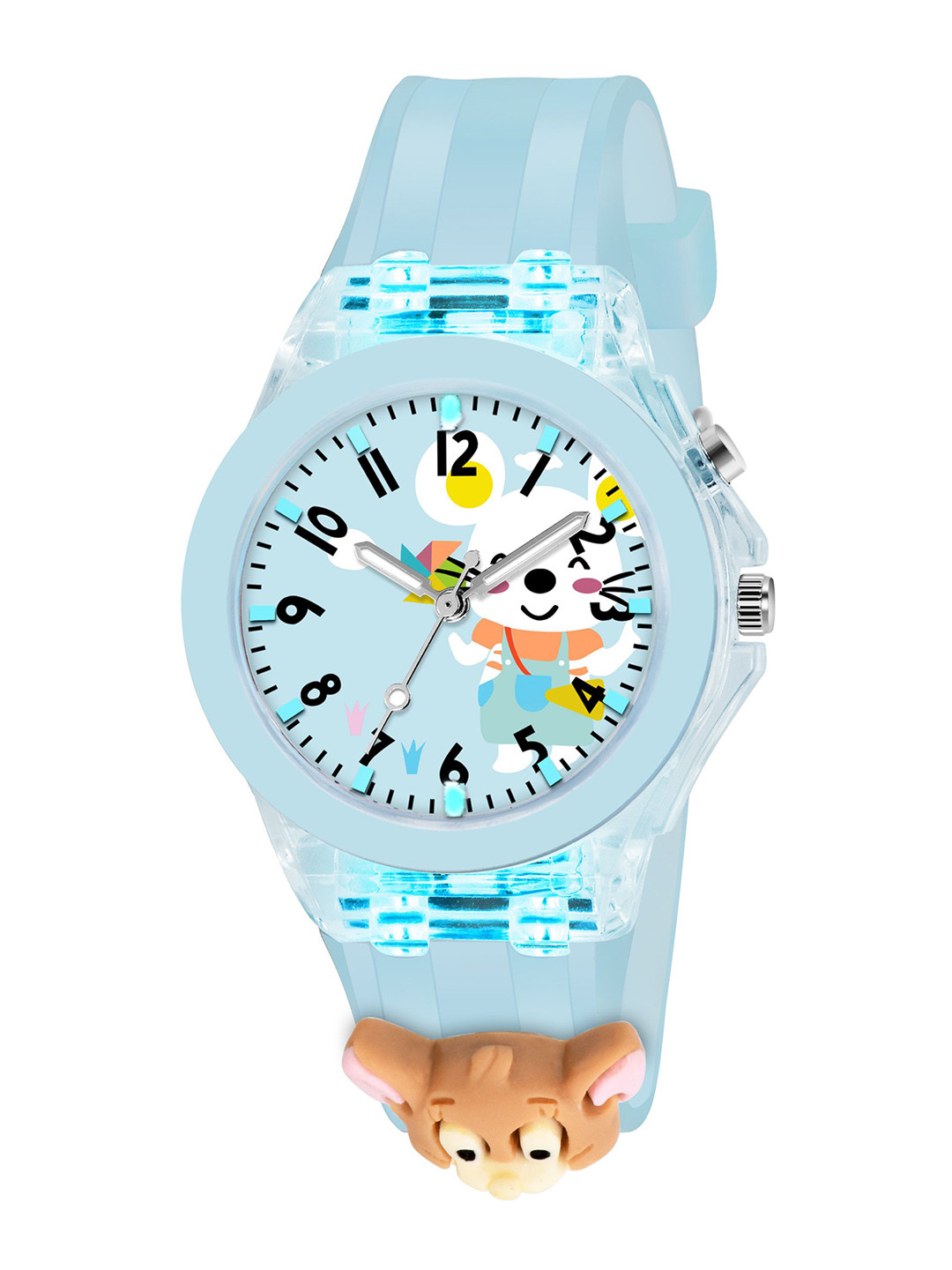 THE SHOPOHOLIC Kids Dial & Straps Analog Watch Sky Stuart