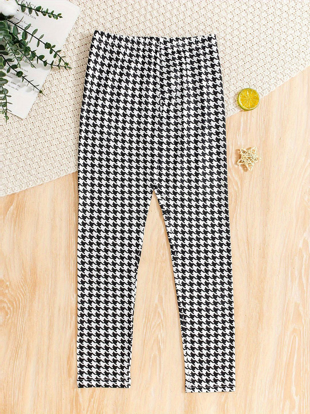 YK Girls Polka Dot Smart Slim Fit Chinos Trousers