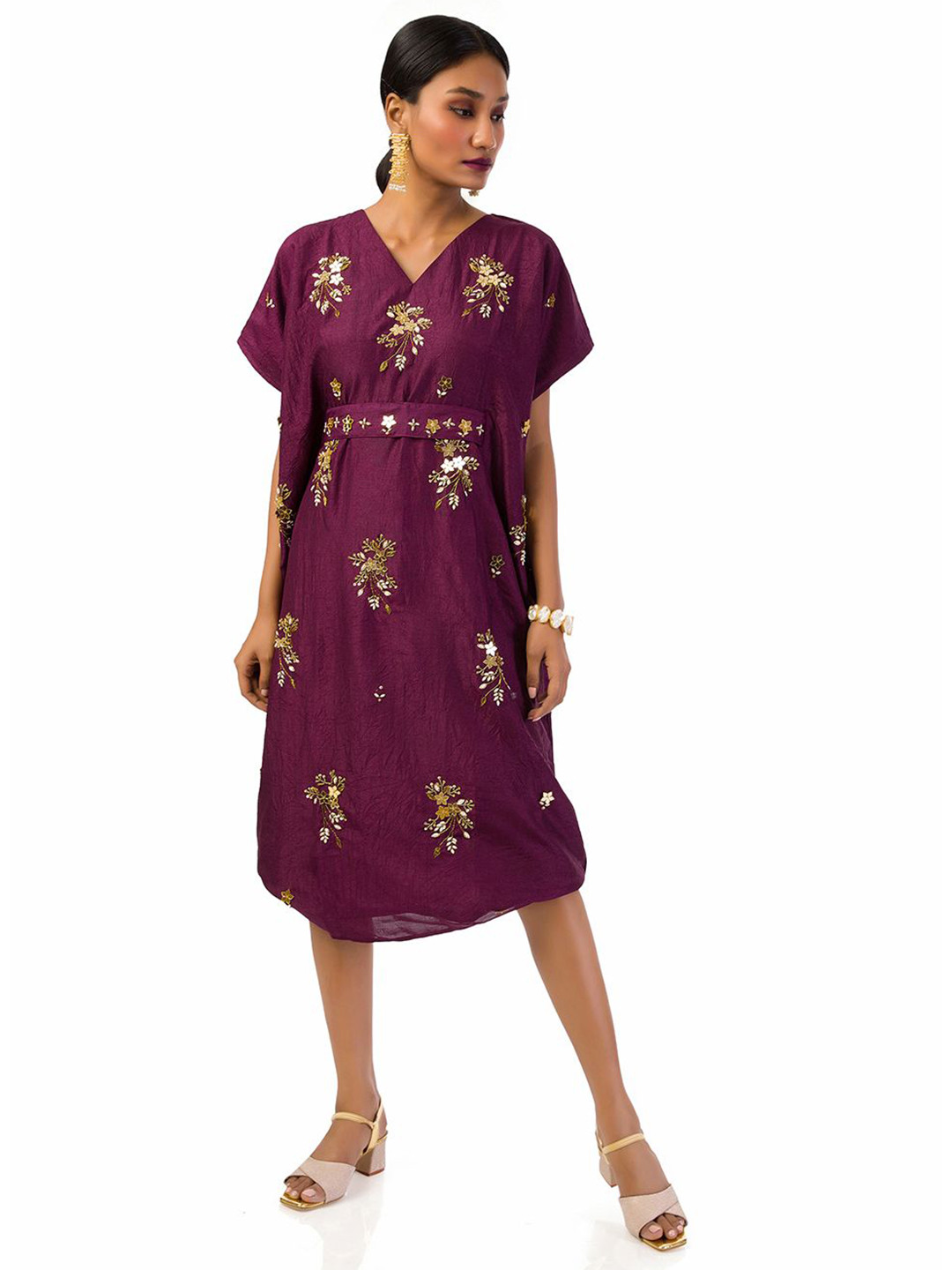 Mystake By Meghna Shah Print Fit & Flare Dress