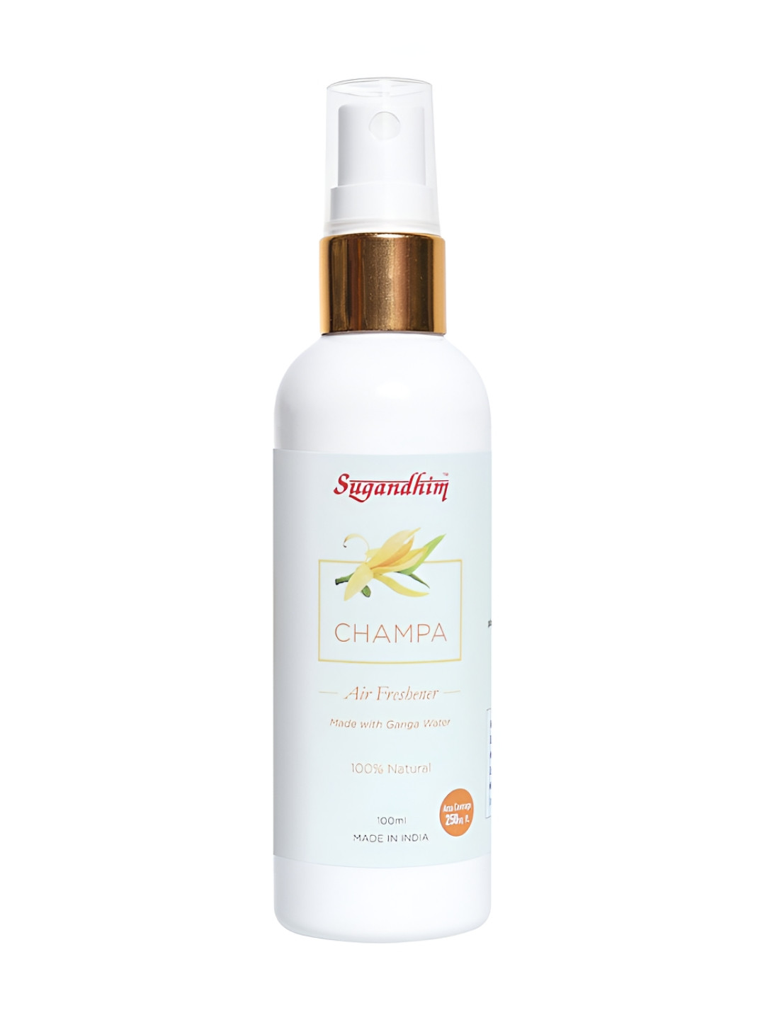 Sugandhim Champa Bliss Air Freshener Long-Lasting Fragrance - 100ml