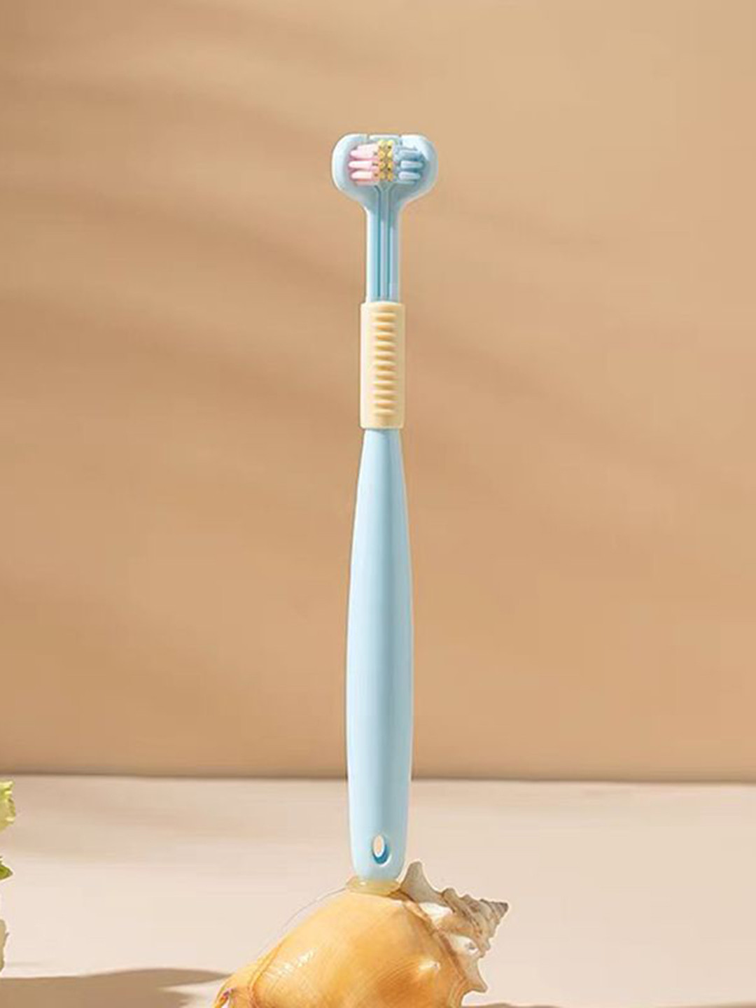 Athelas Kids Blue Set Of 2 Three-Sided Toothbrush 2-6-year-olds