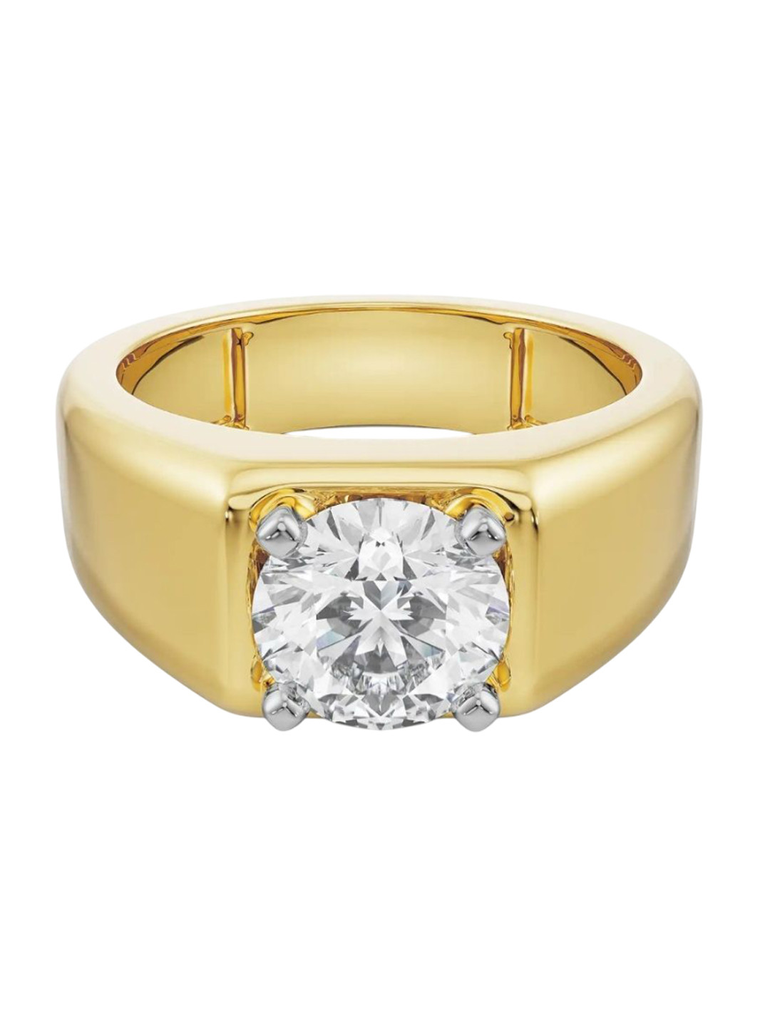 Emori Asher forMen's Lab Diamond Ring in 18KT Gold