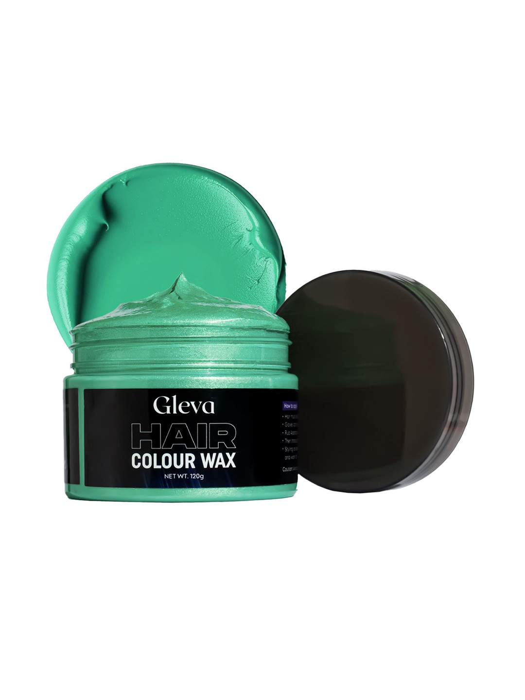 Gleva Temporary Hair Color Wax- 120g - Green