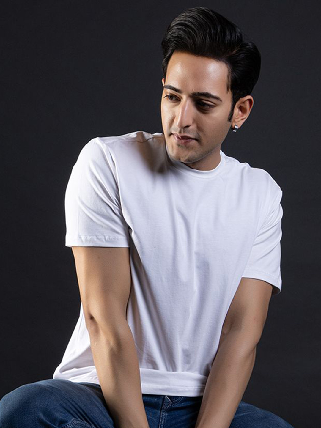 Ghumakkad Action Series Half Sleeve Round Neck Classic Fit Cotton T-shirt