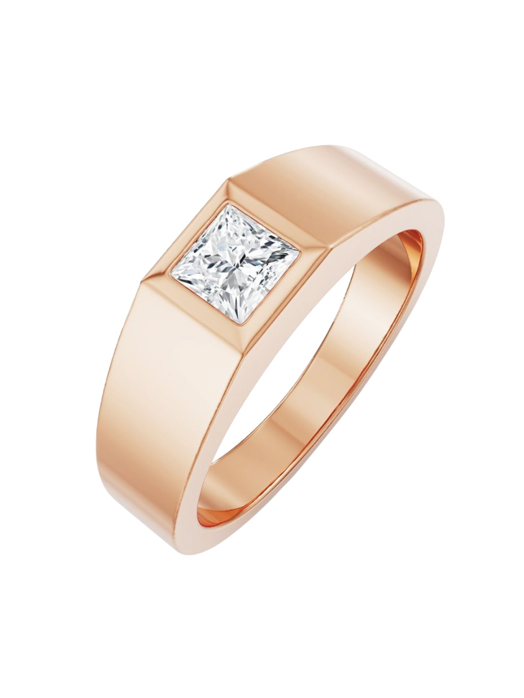 Emori Warton Clustered Lab Diamond in 14KT Gold Band