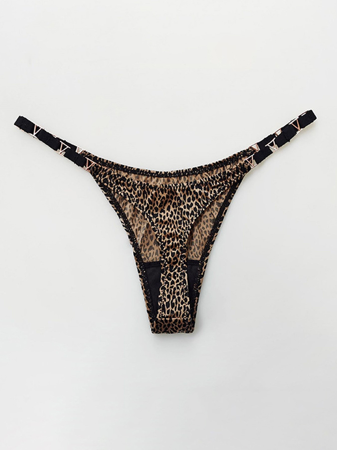 UR HIGHER SELF Low Rise Bikini Briefs PiVS5 G String Leopard Print