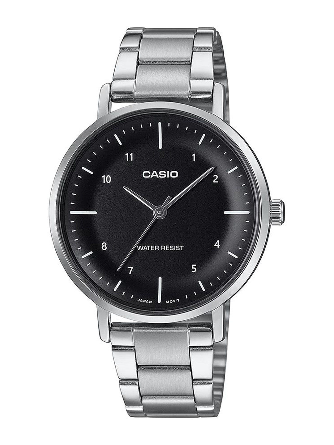 CASIO Women Dial & Stainless Steel Cuff Straps Analogue Watch A2421