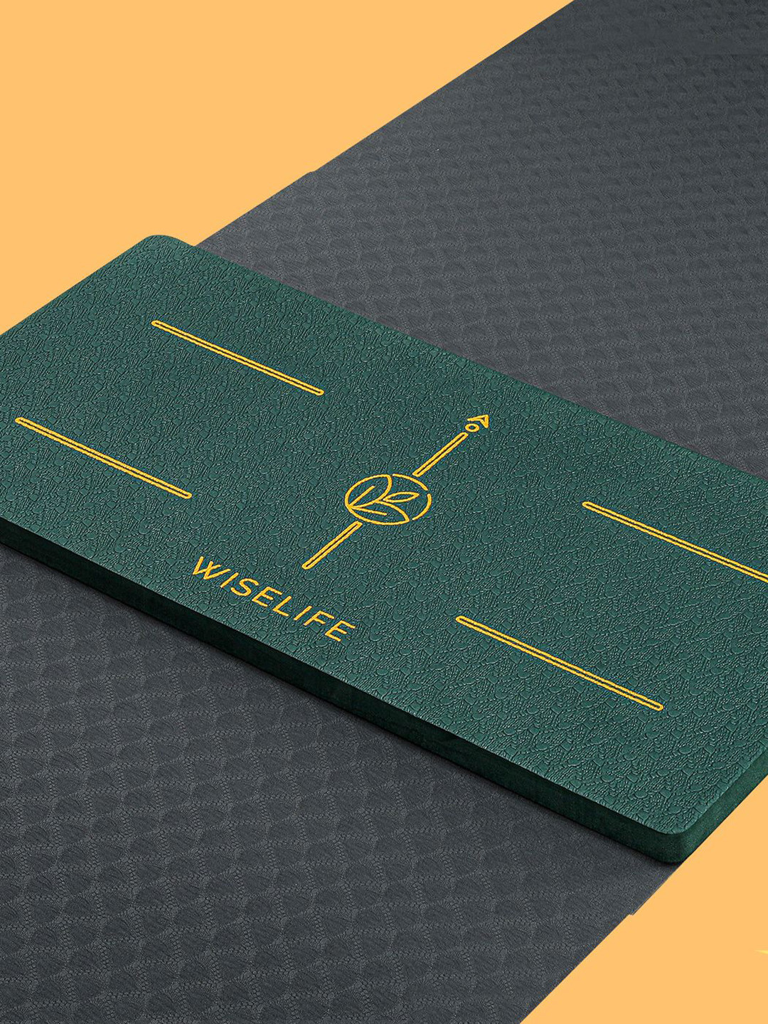 WiseLife Yoga Cushion Pad Elbow Support Pad Extra Cushion & Non-Slip Grip Accessories