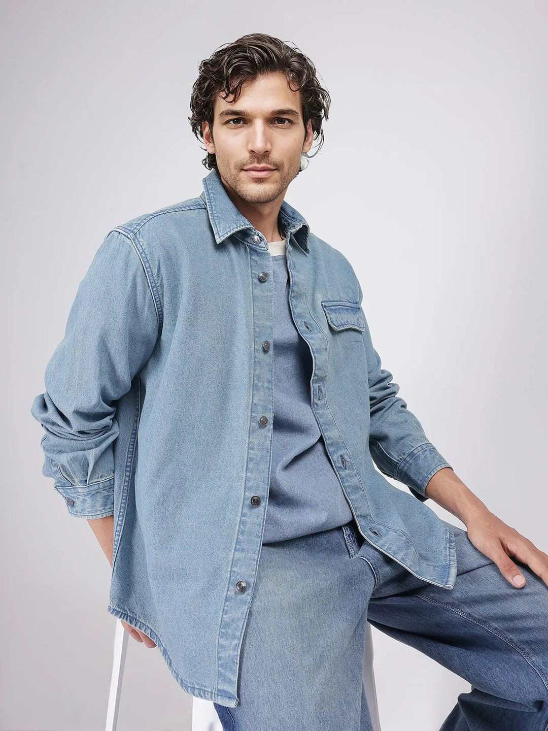 RARE RABBIT Men Comfort Casual Shirt