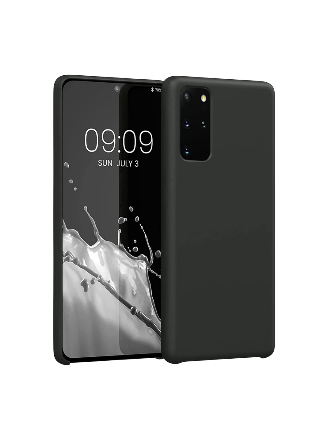 LIRAMARK Liquid Silicone Soft Samsung Galaxy S20 Plus Back Case