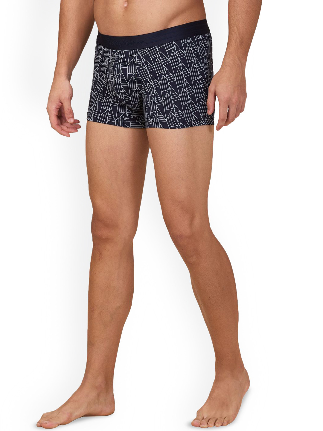 Being Human Printed  Short Trunks 8905271506645-Navy Prt