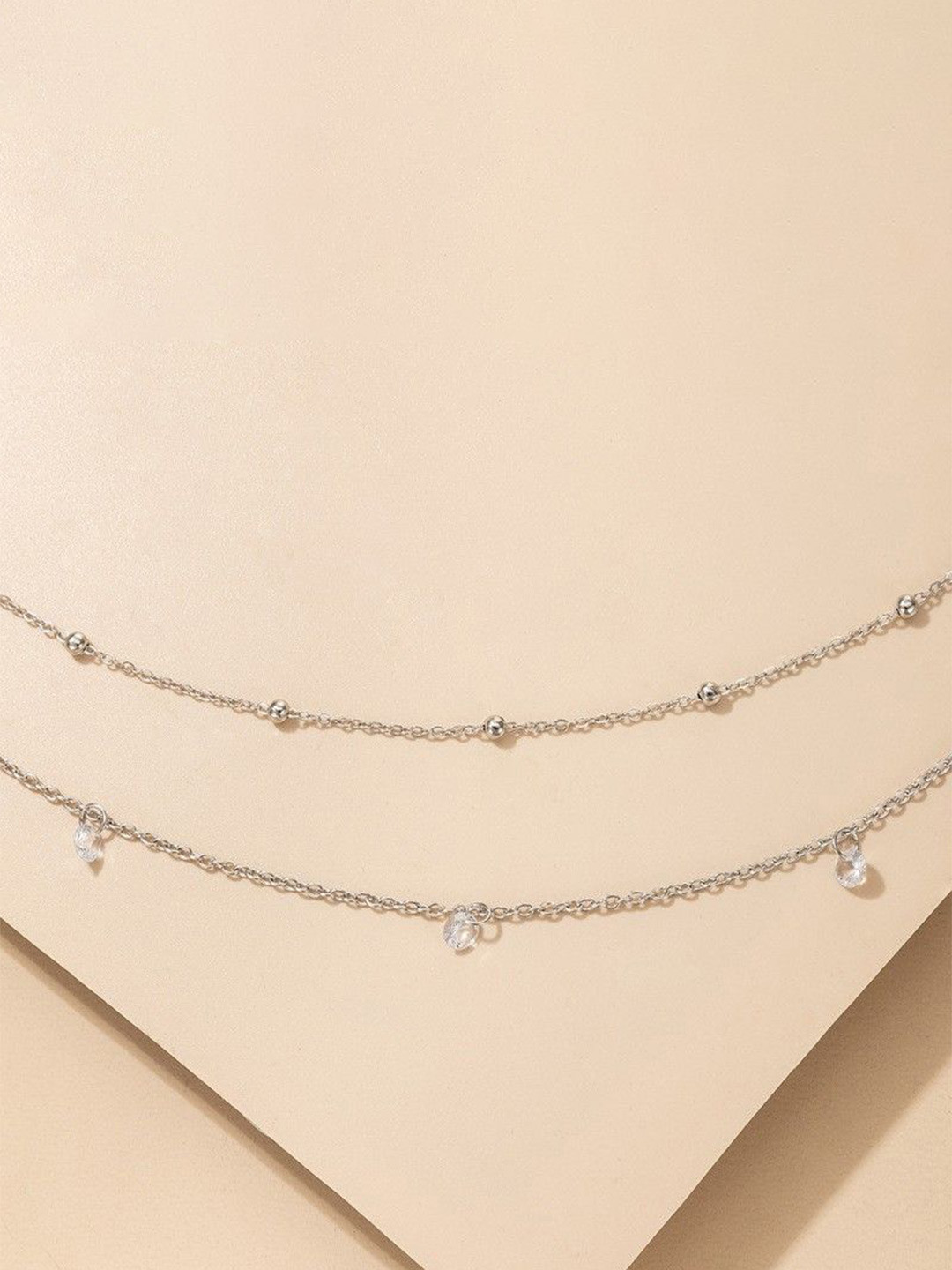 Fabme Artificial Beads Studded Waist Chain Saree Accessories