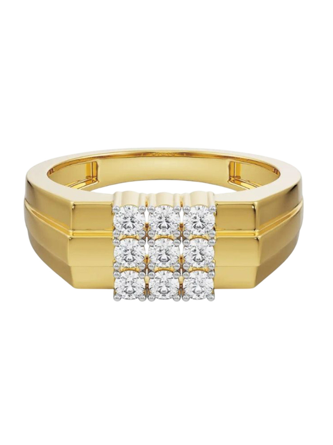 Emori Arthur forMen's Lab Diamond in 14KT Gold Ring