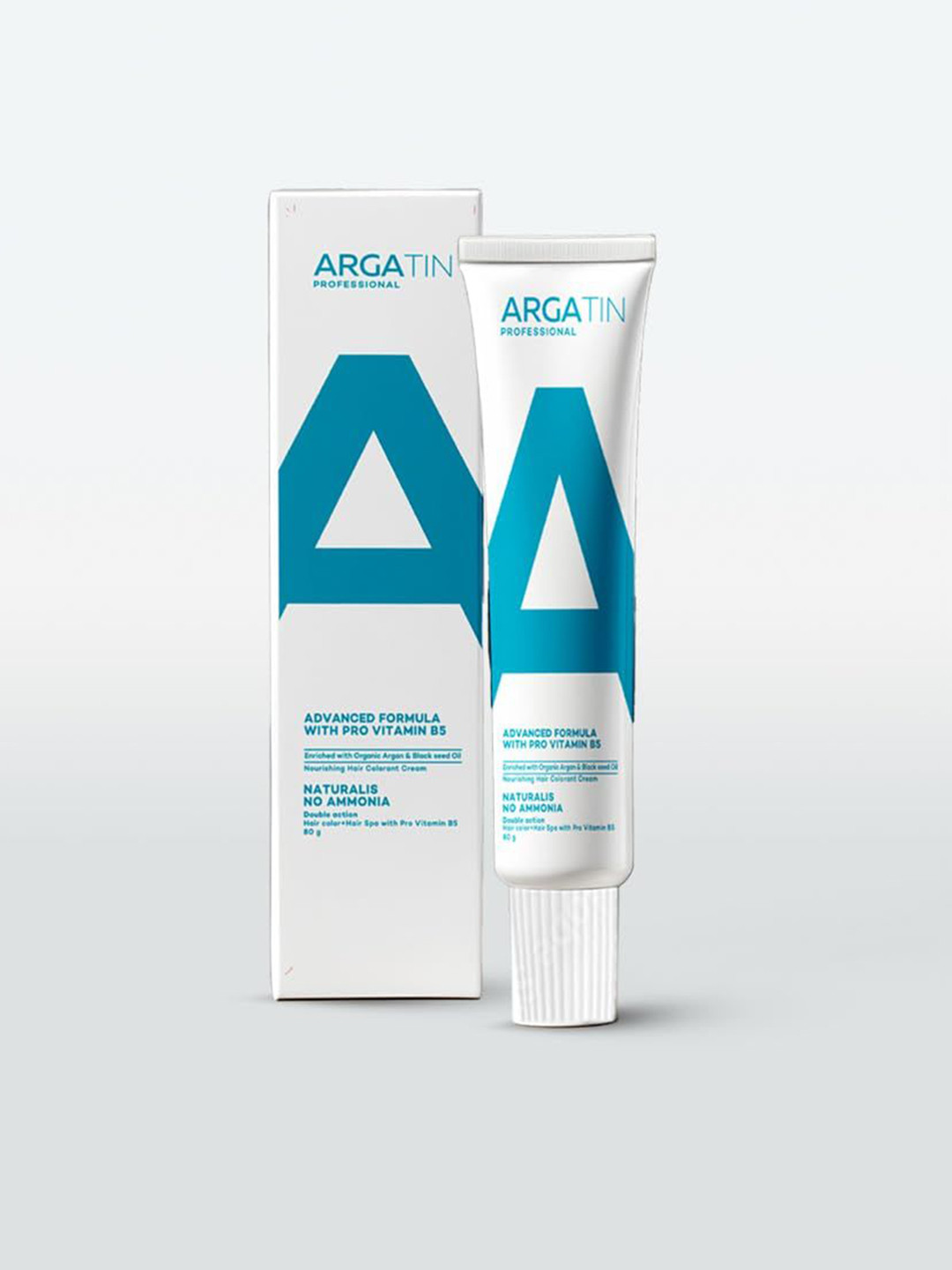 ARGATIN Professional Naturalis Hair Color With Argan Oil - 80g - Light Brown 5