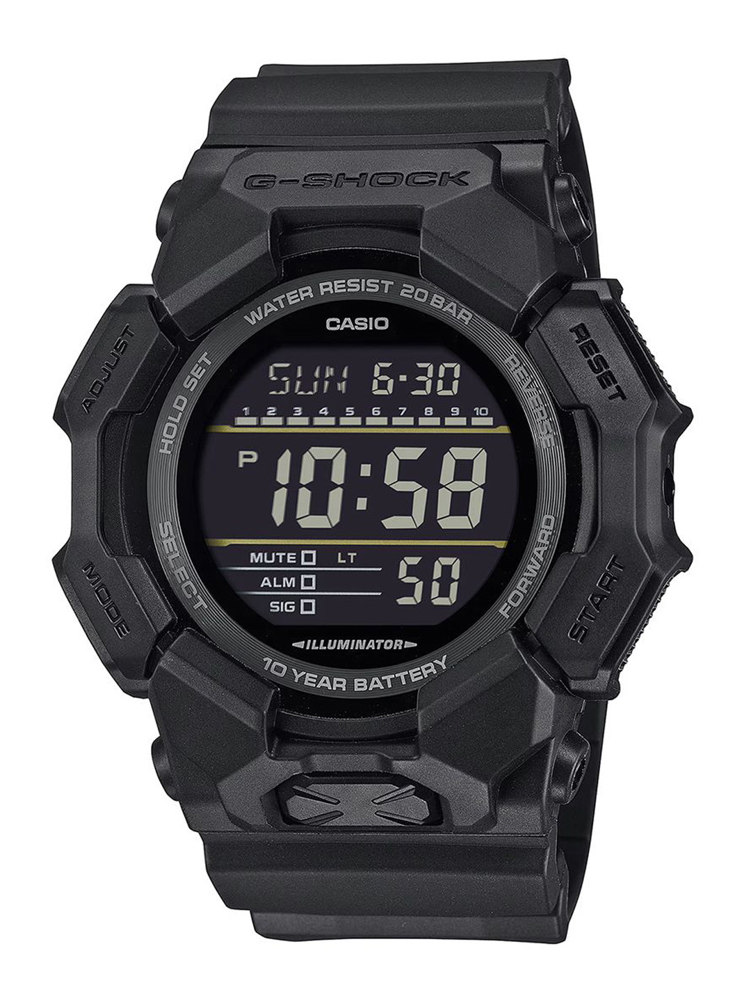 CASIO Men Dial & Cuff Straps Digital Watch G1674