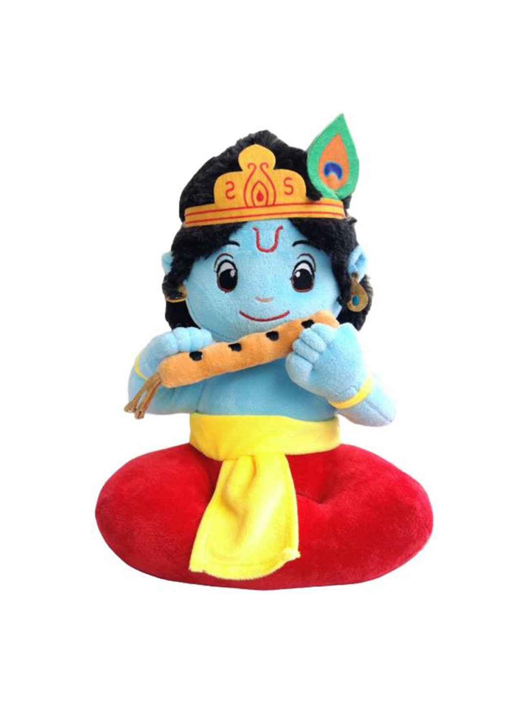 AURBO Kids Mantra Chanting Baby Krishna Musical Soft Plush Toy