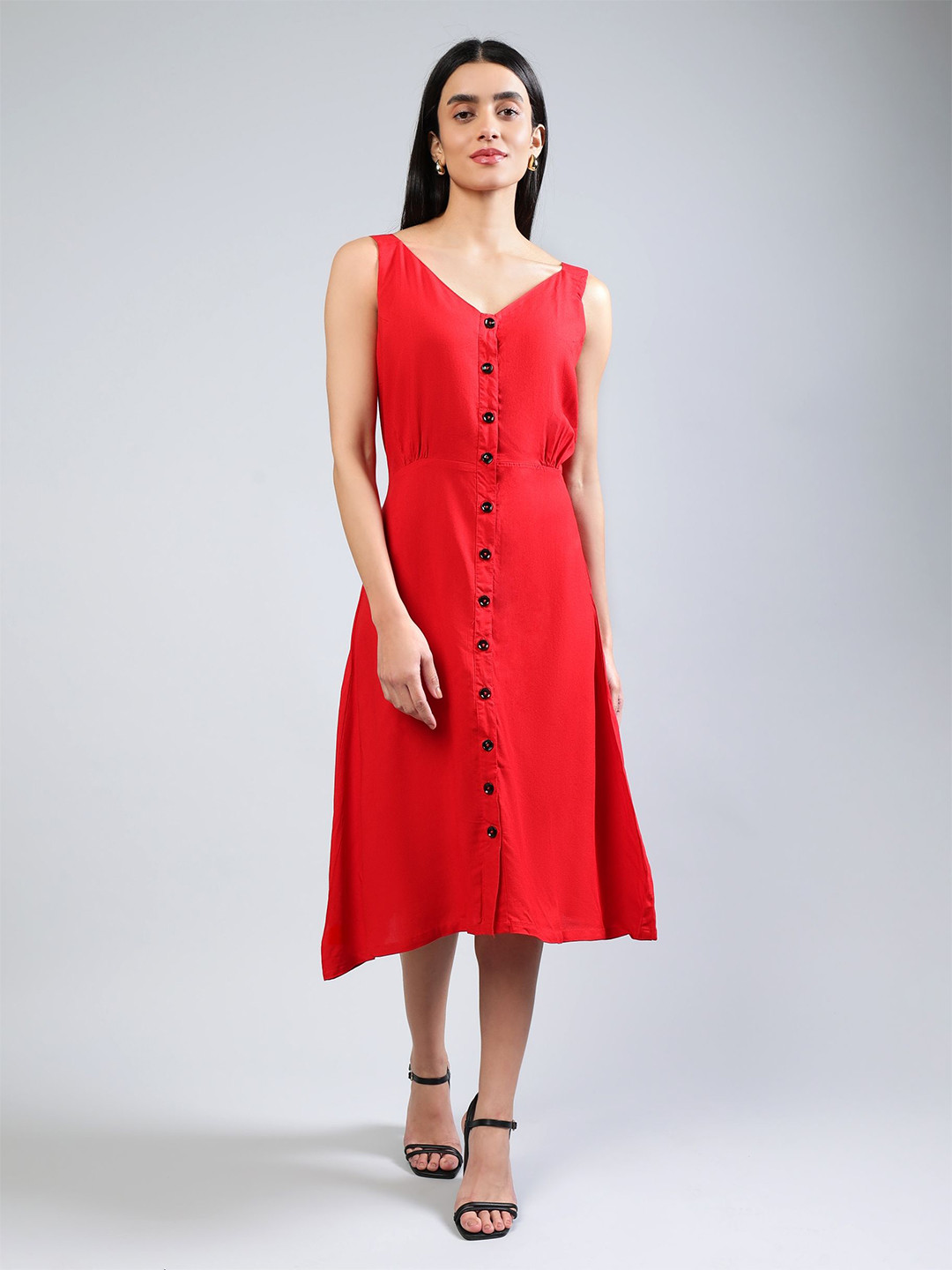 ENTELLUS A-Line Midi Dress