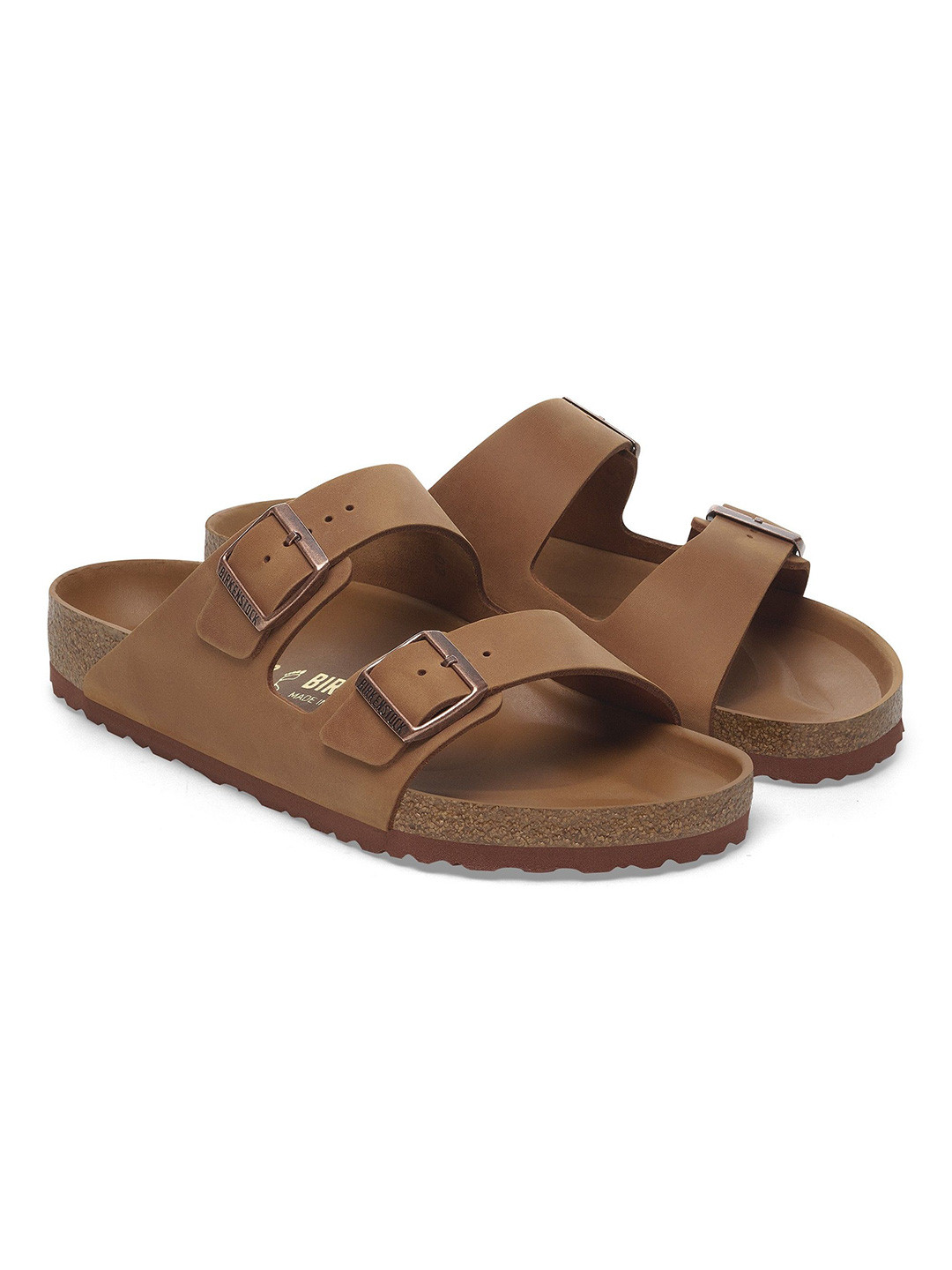 Birkenstock Men Buckle Two Strap Sandals