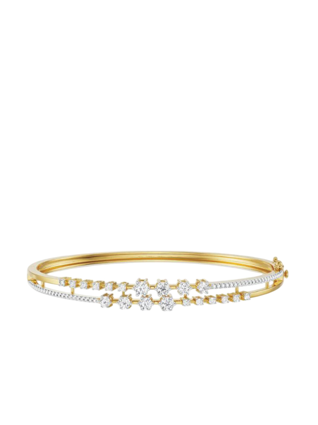 Emori Jia Dainty Lab Diamond in 14KT Gold Bracelet