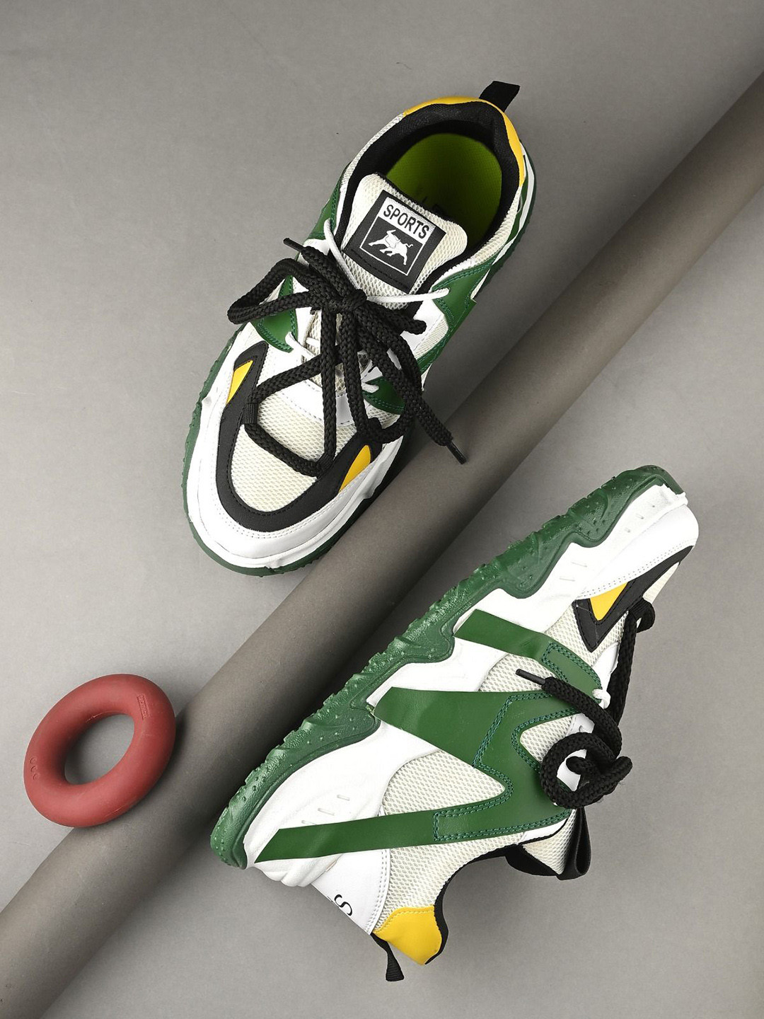 JK Port Men Colourblocked Sneakers