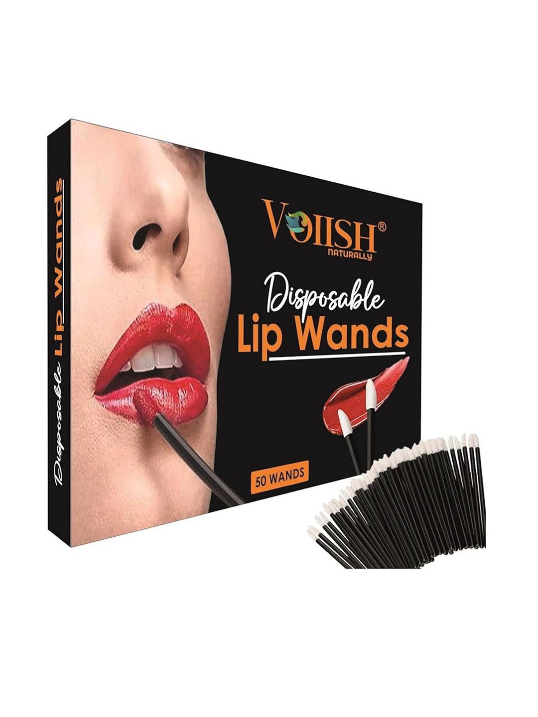 Voiish Disposable Lip Wands - 50 Pcs