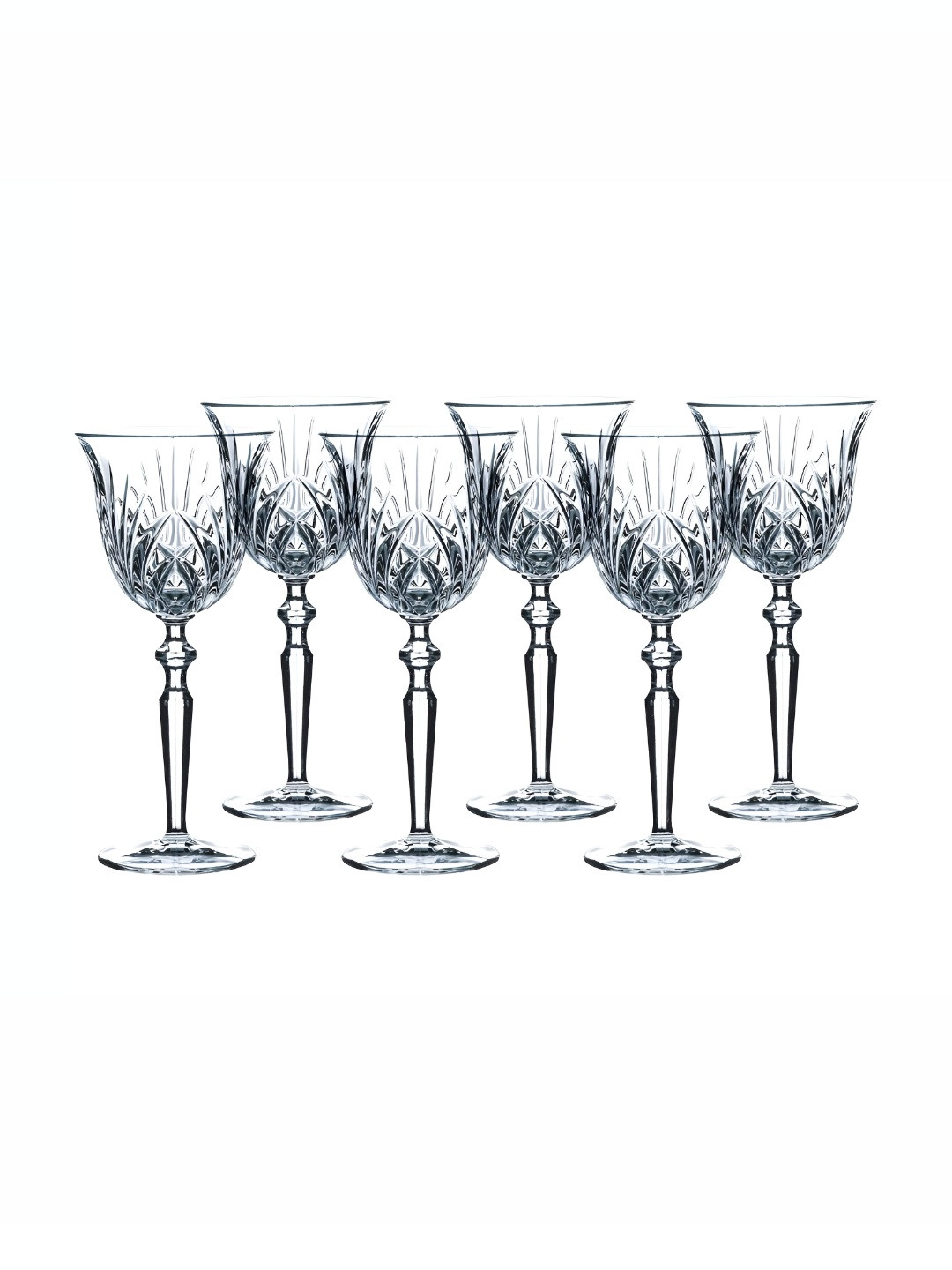 Nachtmann Palais Lead Crystal Red Wine Glass Set Of 6