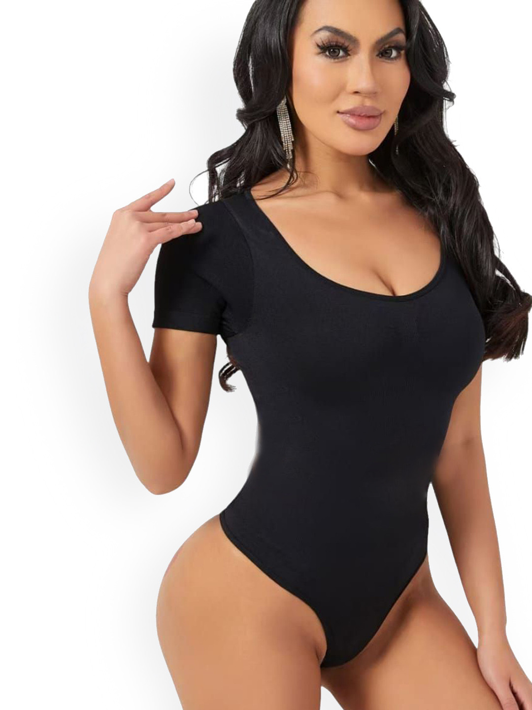 Munaafi Short Sleeves Body Shapewear