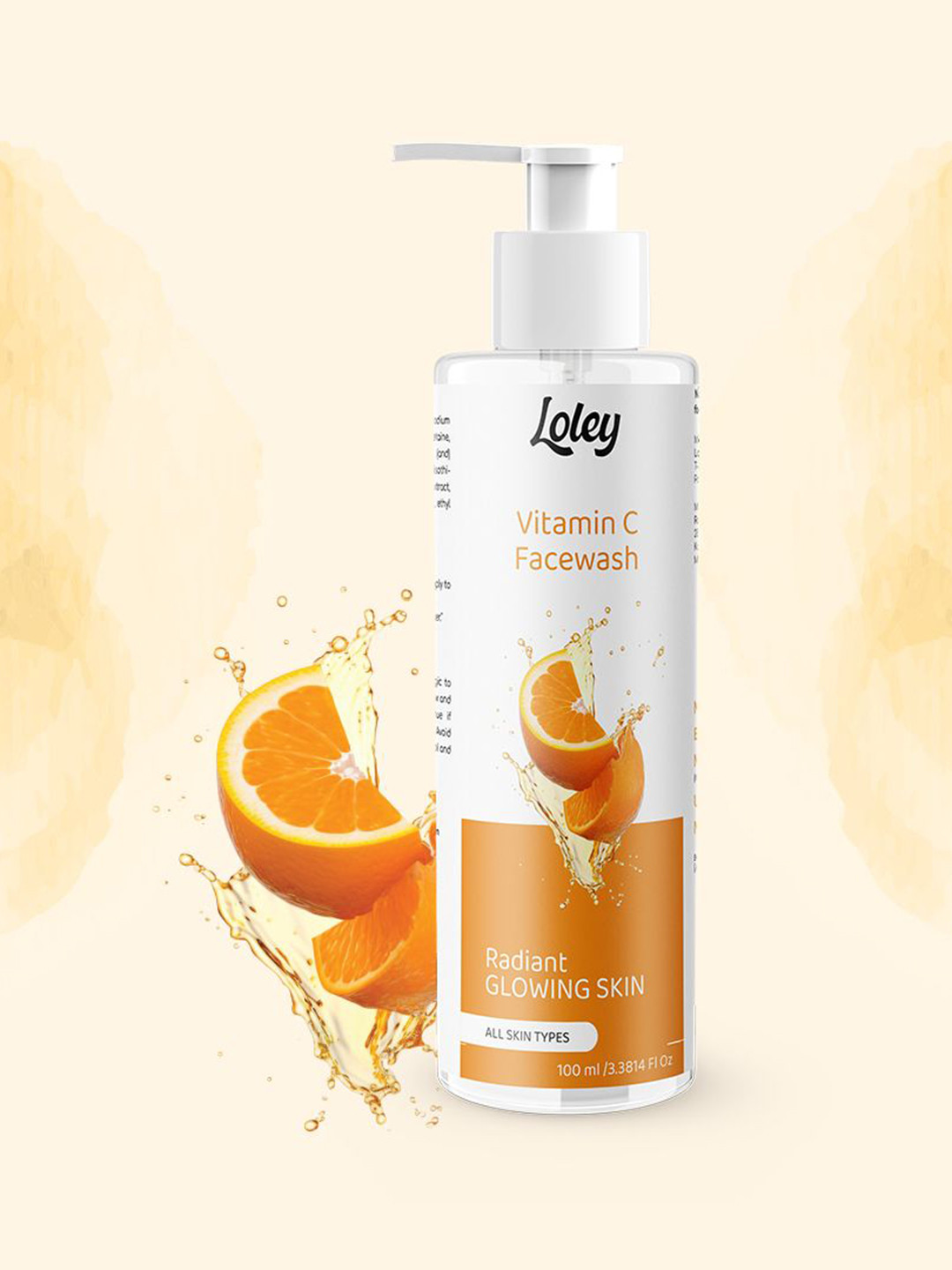 LOLEY Vitamin C Face Wash For Glowing And Radiant Skin - 100 ml