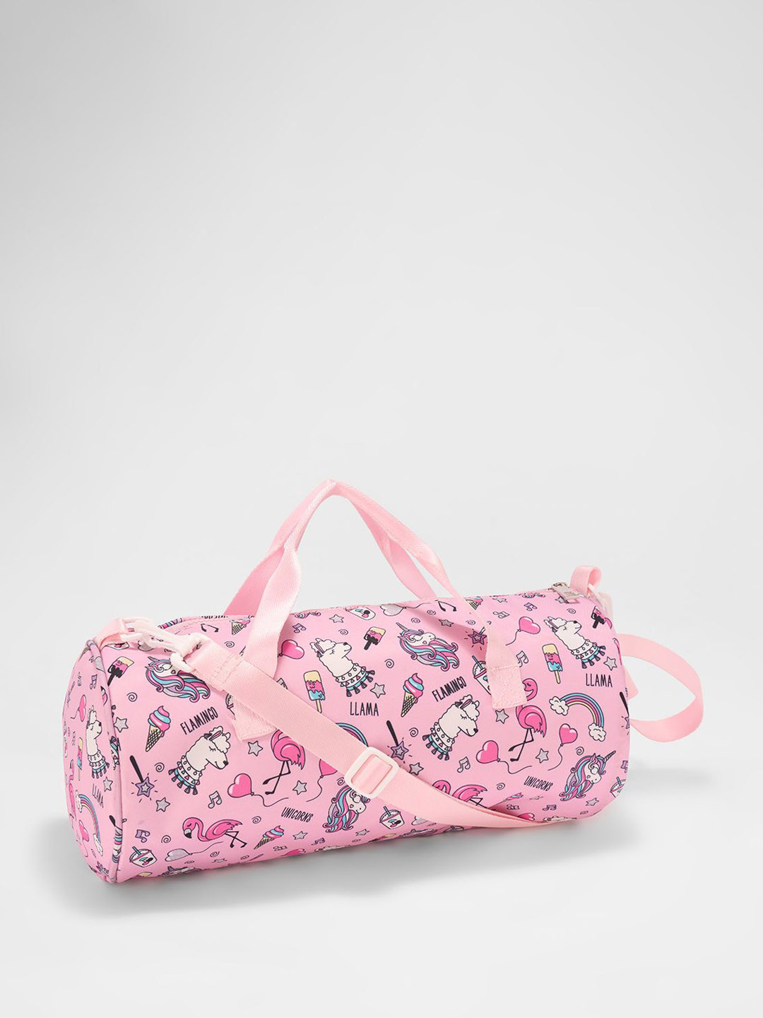 Pantaloons Junior Floral Printed Shopper Handheld Bag with Cut Work