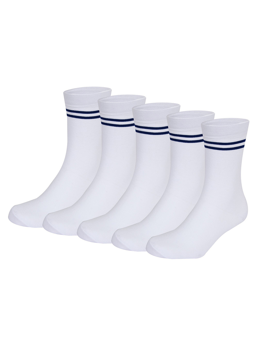 bizala Pack Of 5 Kids Calf-Length Socks