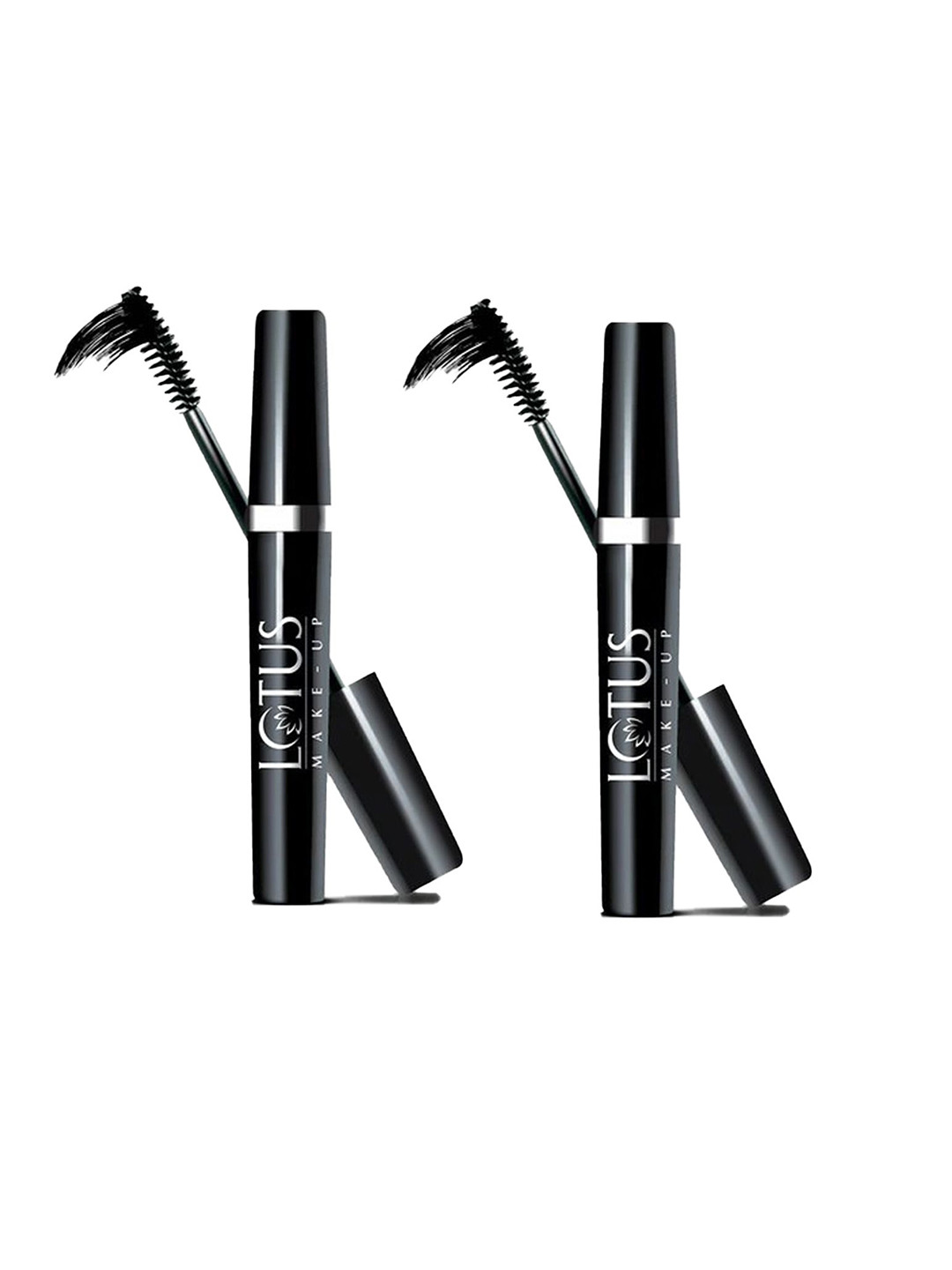 LOTUS Make-up Set Of 2 New Improved Maxlash Botanical Mascara- 4 g Each -  Black