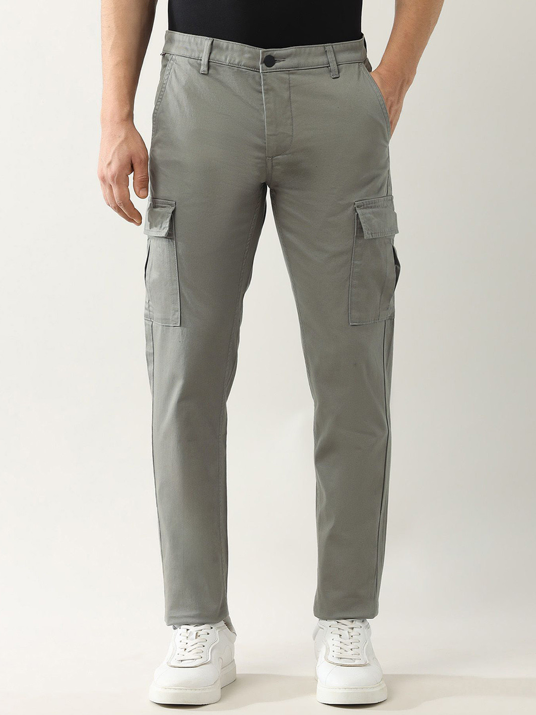 Arrow Sport Men Slim Fit Cargos Trousers