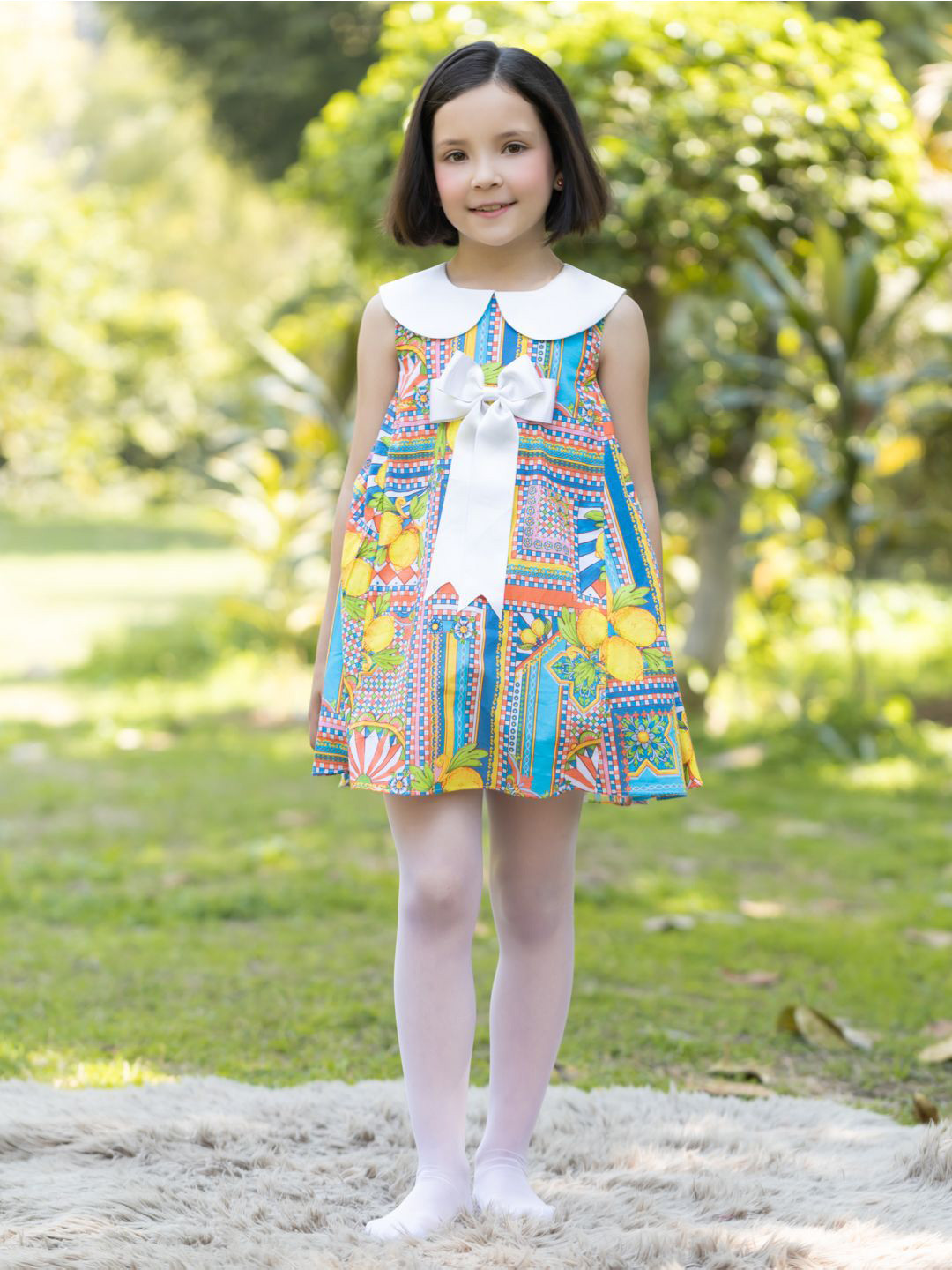 THE PONY & PEONY CO. Print A-Line Dress