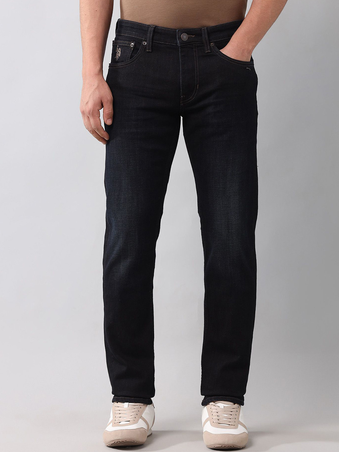 U.S. Polo Assn. Denim Co. Brandon Slim Tapered Fit Vintage Jeans