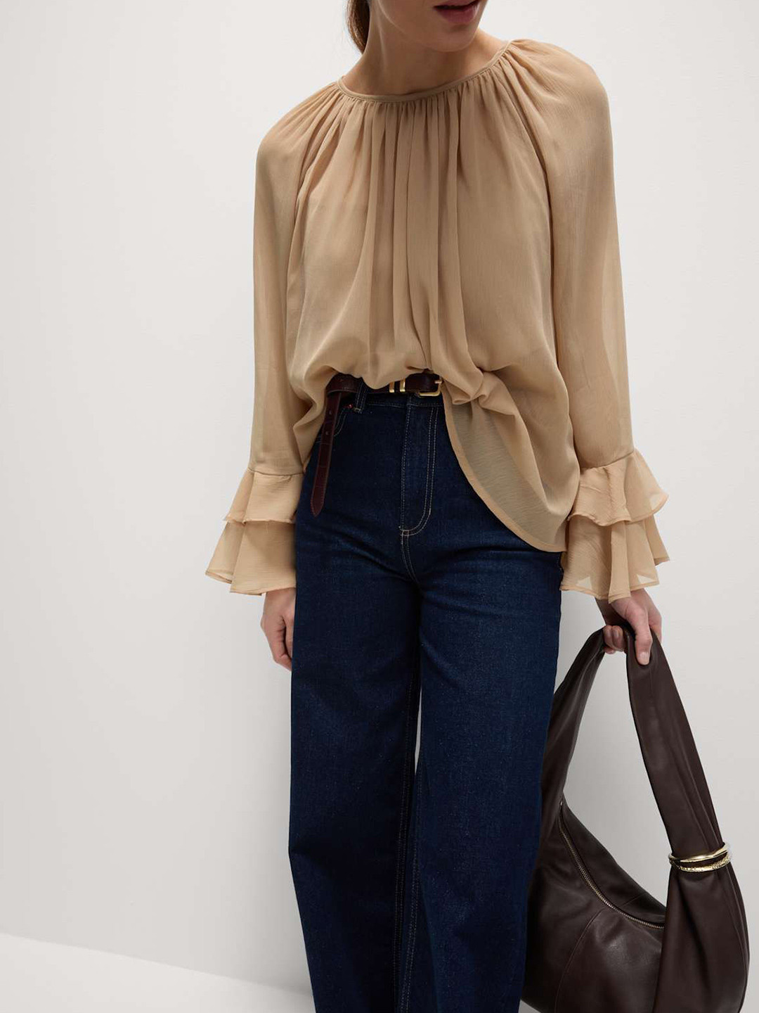 Marks & Spencer Bell Sleeve Top