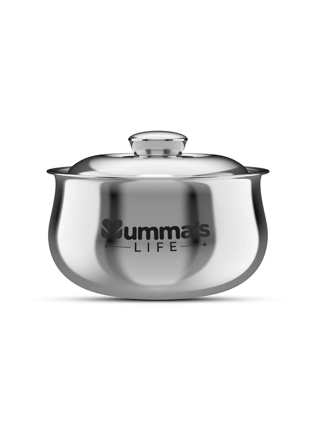 Mumma's Life Silver-Toned Stainless Steel 1 Pieces Thermal Casserole 3000 ML
