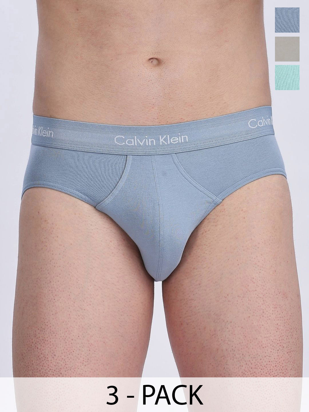 Calvin Klein Underwear Pack Of 3 Basic Briefs U2661910