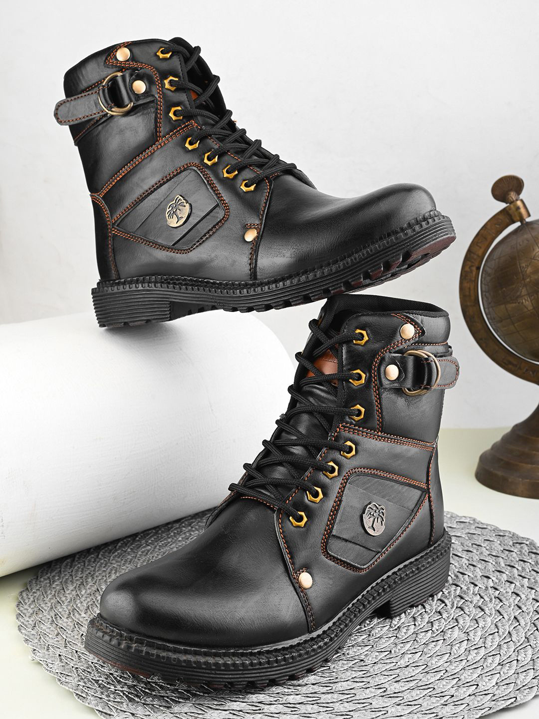 Killer Mid-Top Heeled Boots