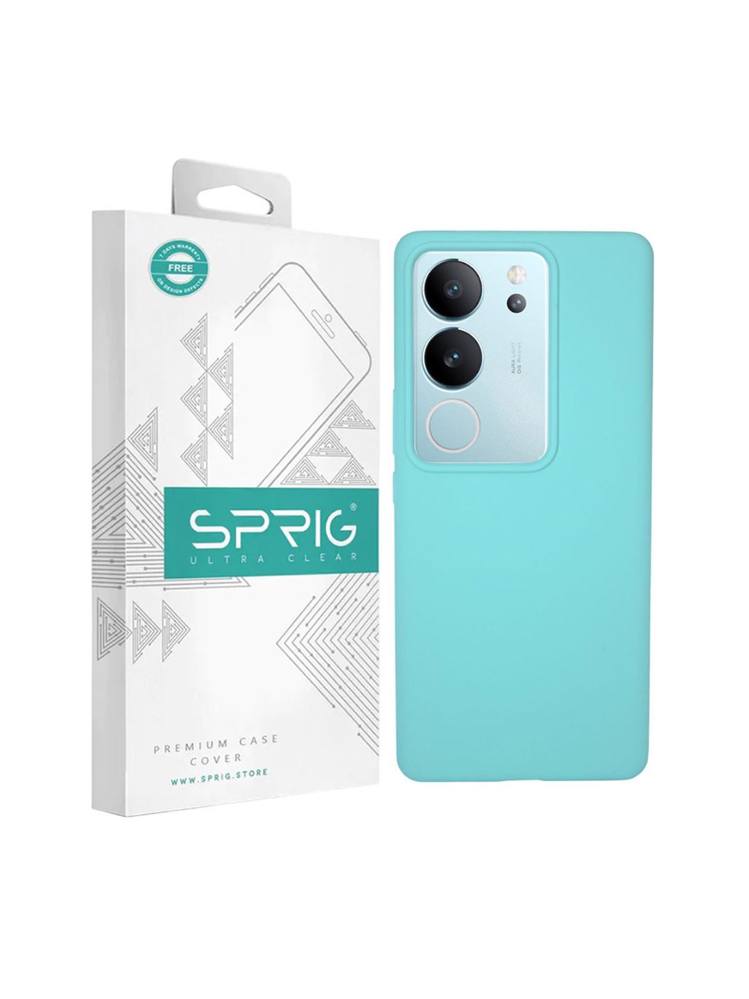 SPRIG Vivo V29 Liquid Silicone Back Cover