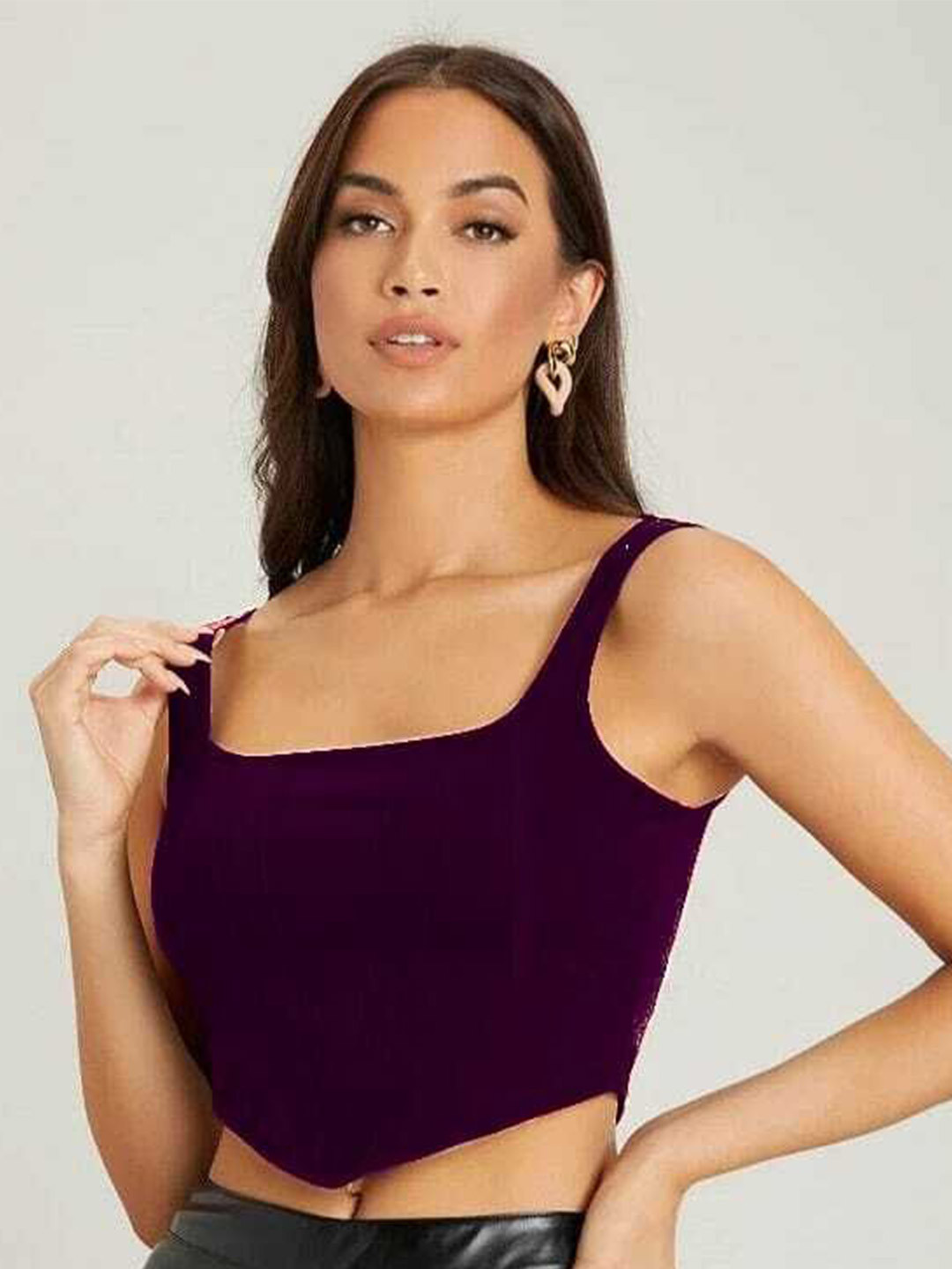 NiloBerry Tank Crop Top