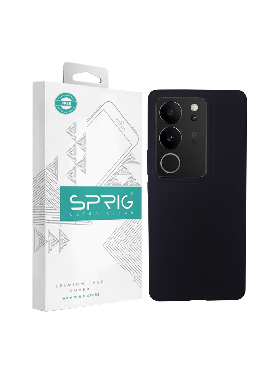 SPRIG Vivo V29 Liquid Silicone Back Cover