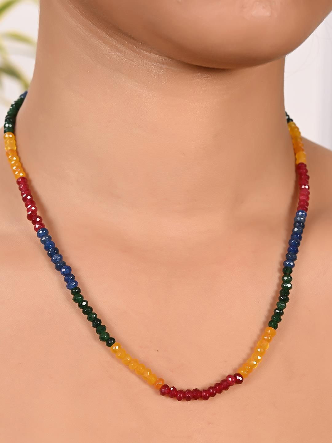 RATNAVALI JEWELS Layered Necklace
