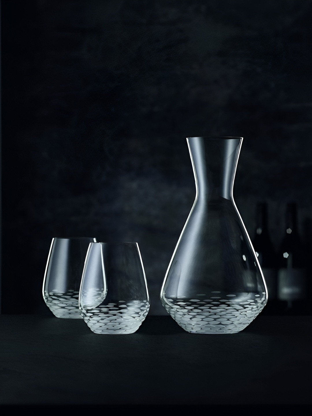 Nachtmann Mosaik Crystal Decanter (3 Pcs Set)