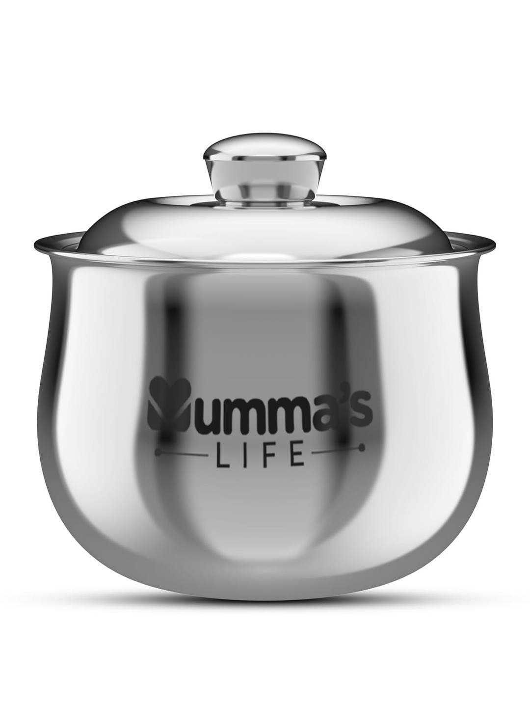 Mumma's Life Silver-Toned Stainless Steel 1 Pieces Thermal Casserole 1500 ML