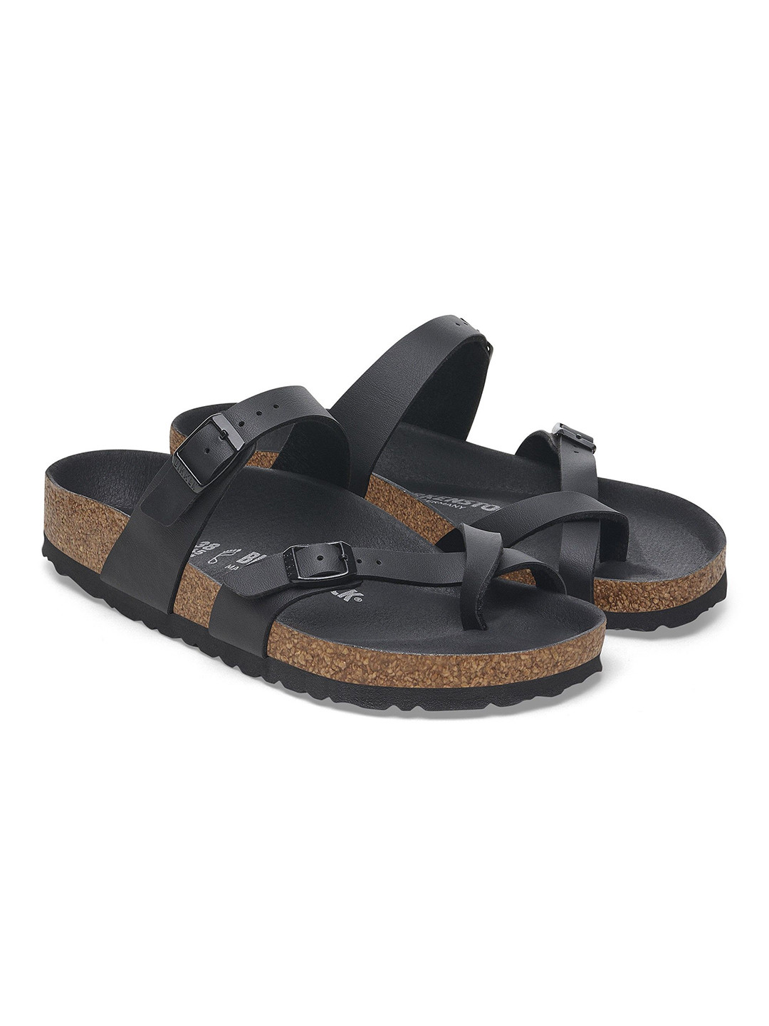 Birkenstock Mayari Unisex Leather Buckle Multi Strap Sandals