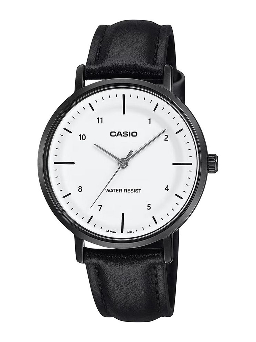 CASIO Women Dial & Leather Cuff Straps Analogue Watch A2427