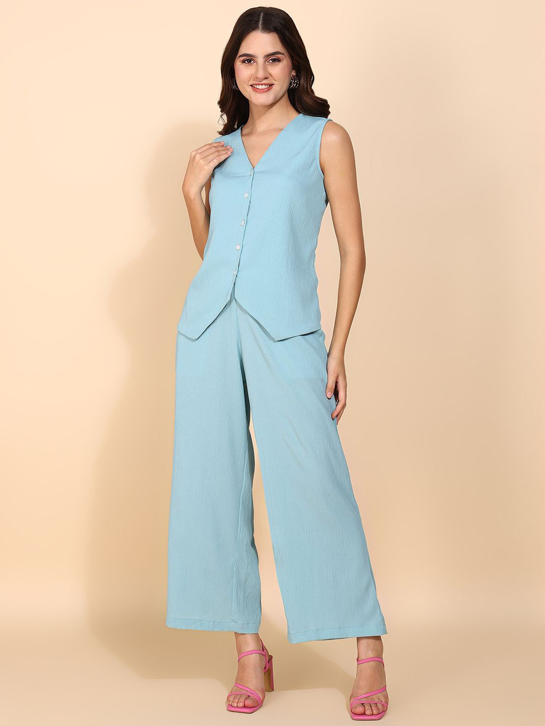 Murcia Textured Waistcoat & Trousers Co-Ords