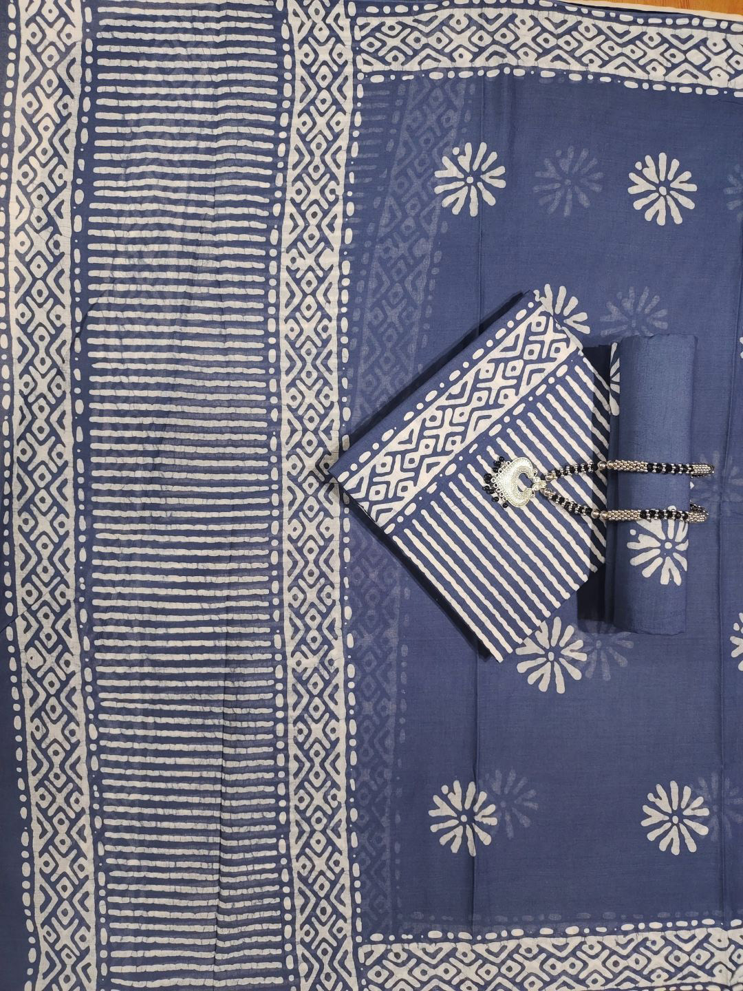 Farooq Dyeing Printed Pure Cotton Unstitched Dress Material